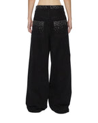 WOMENS KSUPER RENAISSANCE JET BLACK DENIM JEANS
