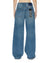 WOMENS  LOW RIDER TEXAS BLUE STUDDED RELAXED DENIM JEANS