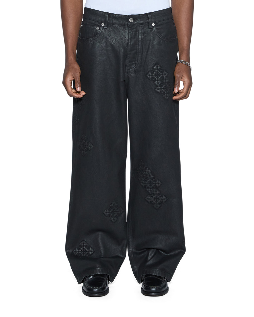 Mens Maxx Backstage Stardom Relaxed Denim Jeans - Black