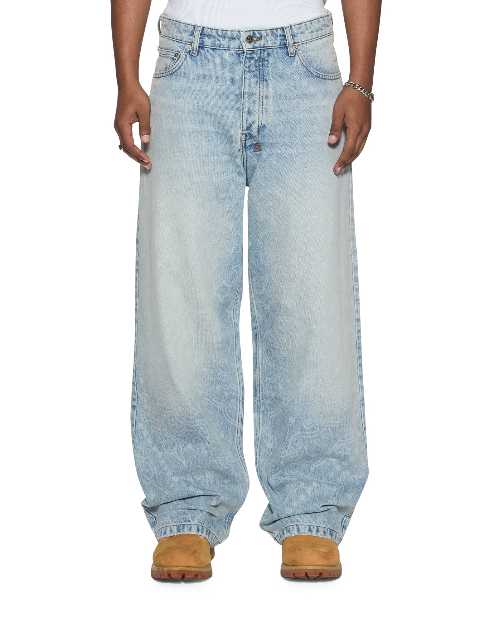 Mens Maxx Krystal Paise Relaxed Denim Jeans | Ksubi ++