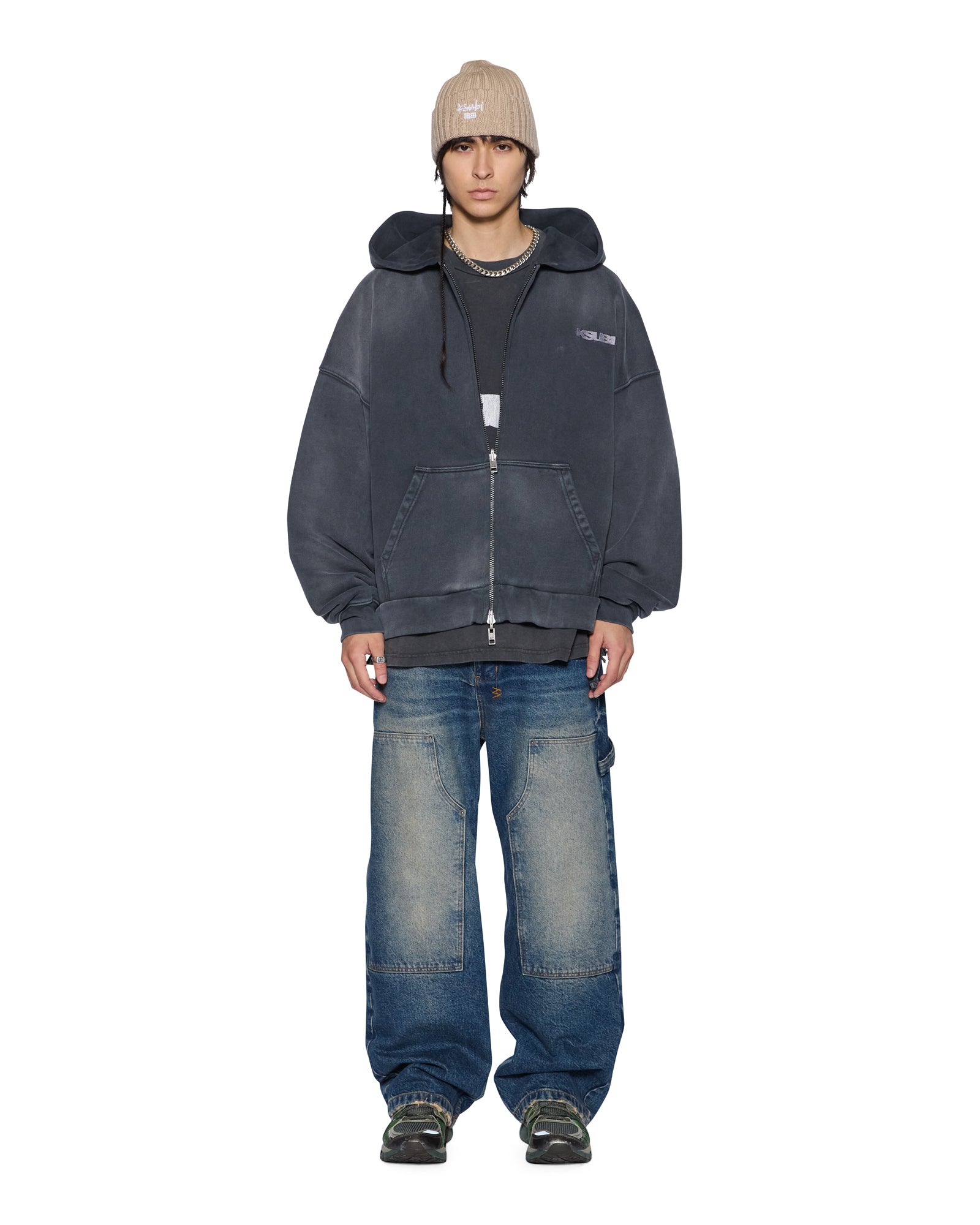 MENS  MAXX OPERATOR PANT RODEO BAGGY DENIM JEANS