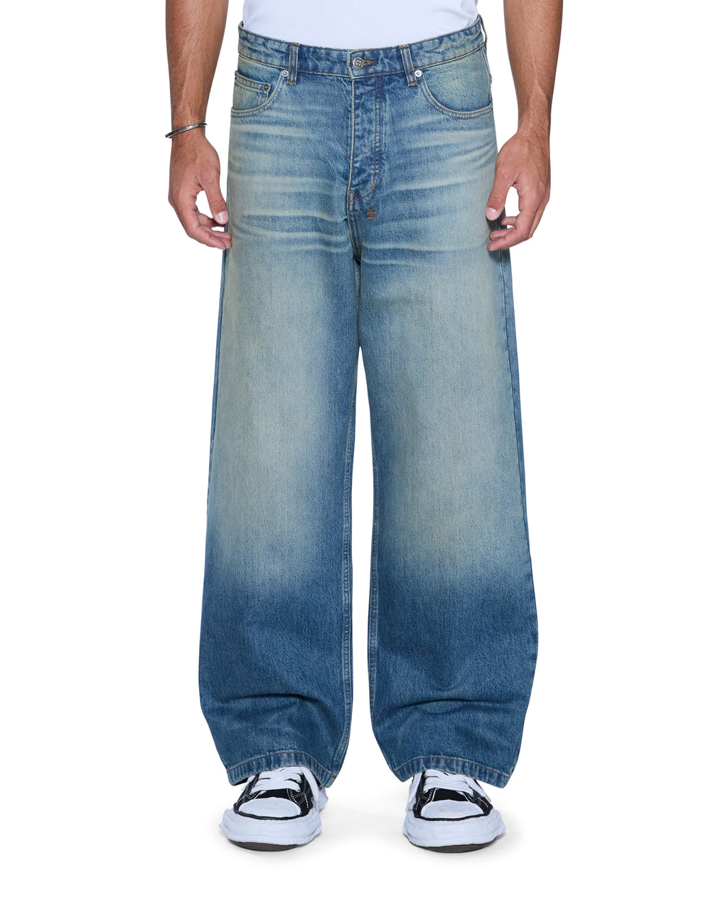 MENS MAXX PORTLAND BLUE DENIM JEANS