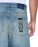 MENS MAXX PORTLAND BLUE DENIM JEANS