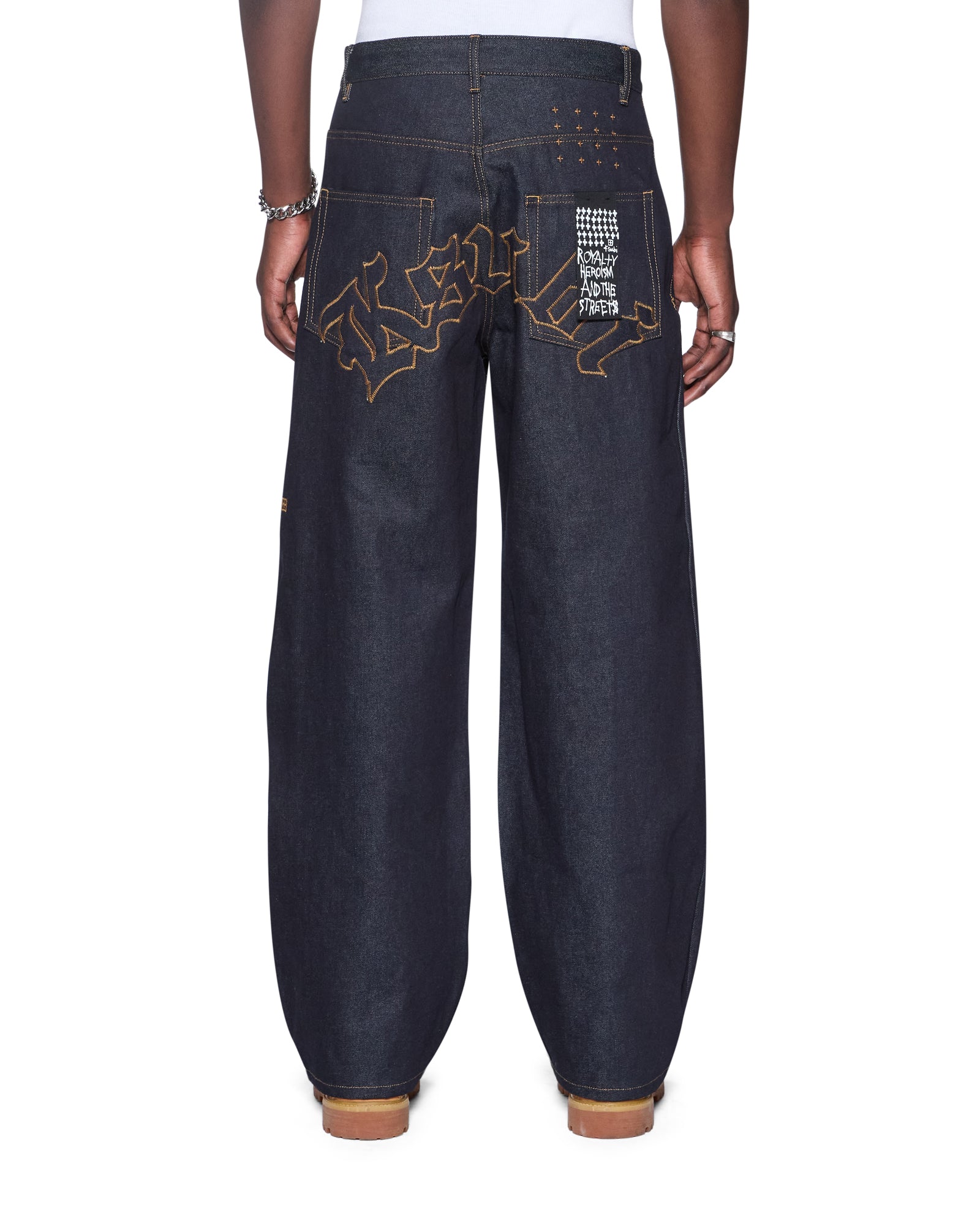 Mens Maxx Raw Idols Baggy Denim Jeans | Ksubi ++