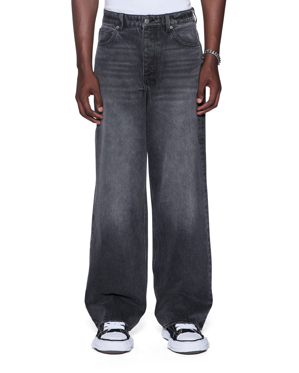 MENS MAXX VILLIAN GREY DENIM JEANS
