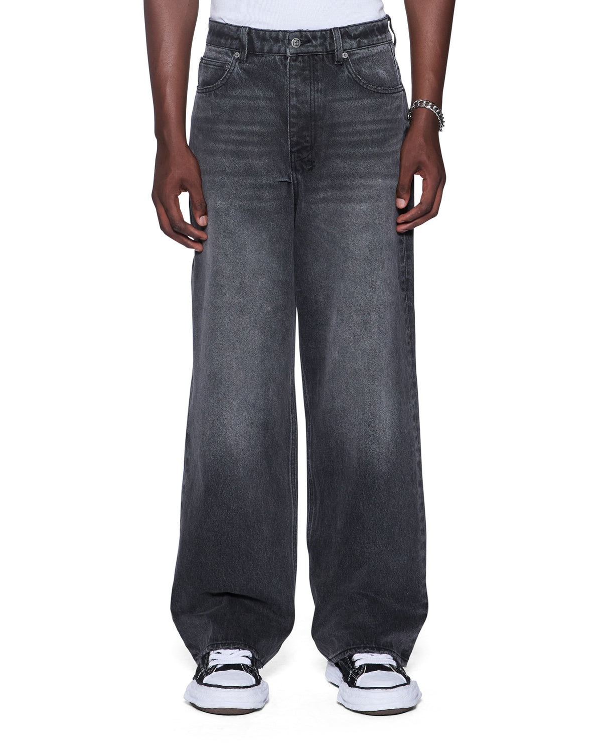 MENS MAXX VILLIAN GREY DENIM JEANS