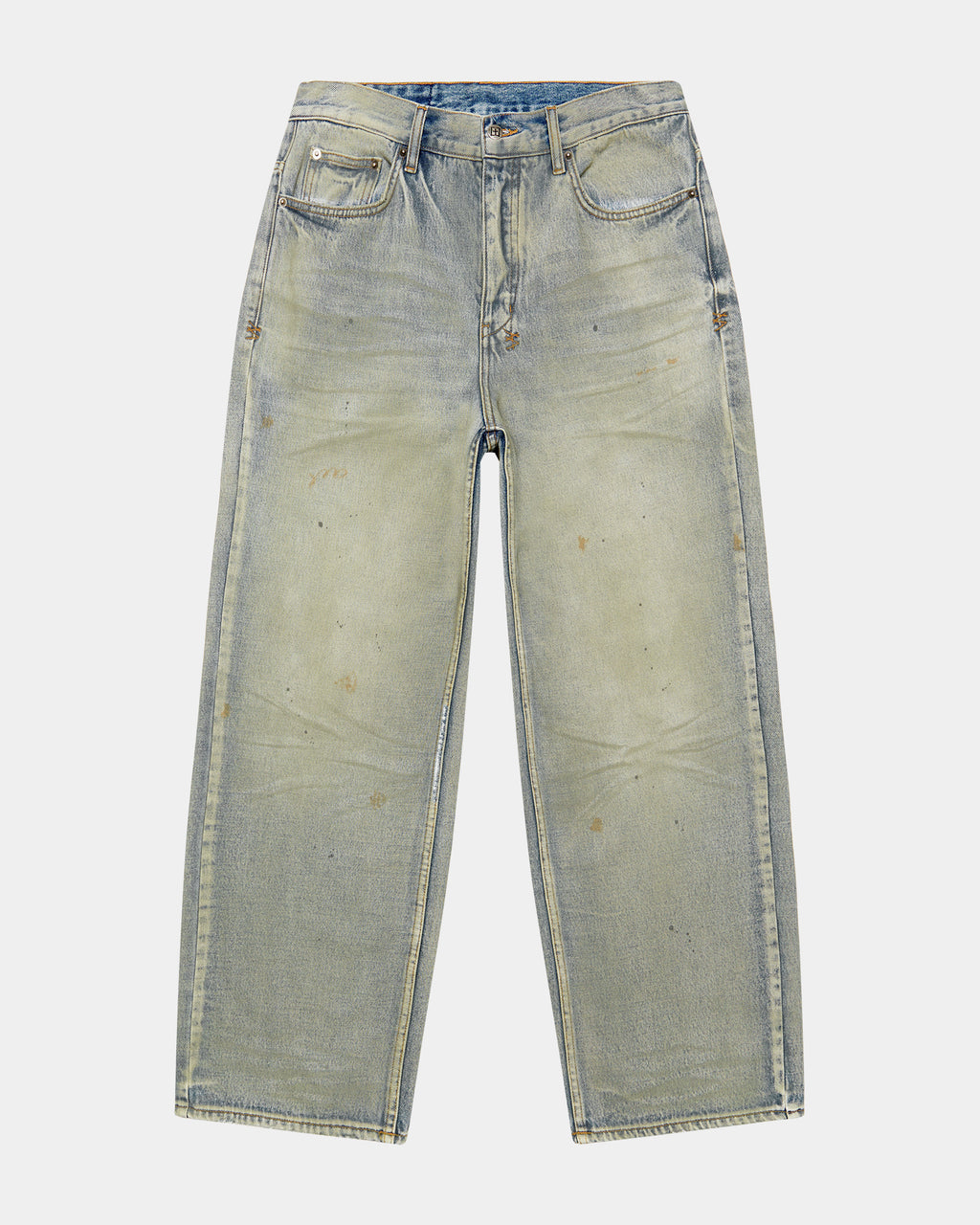 Mens Maxx Mechanik Baggy Denim Jeans - Denim