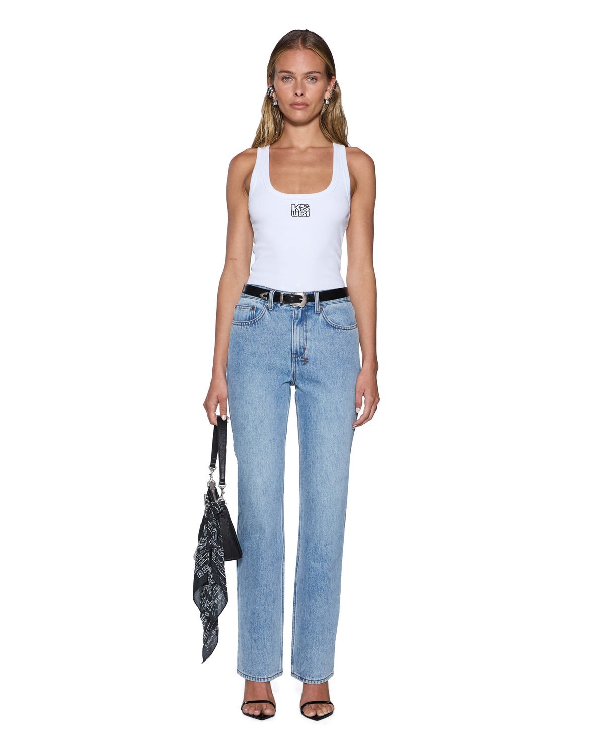 PINUP STRAIGHT JEAN BONDI BLUE