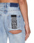WOMENS  PLAYBACK DESTINY DISTRESSED STRAIGHT DENIM JEANS
