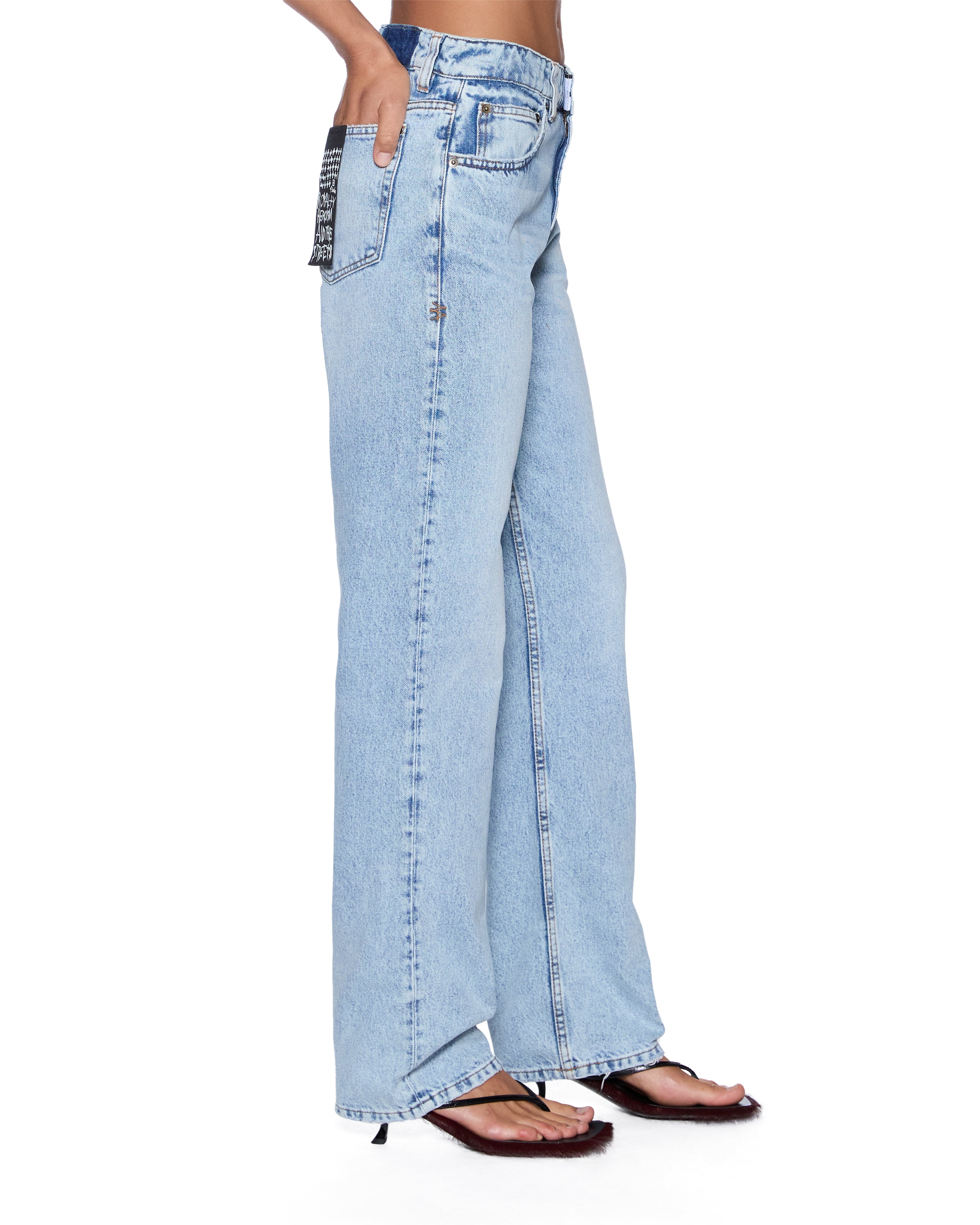 たか@プロフ見てから購入お願いします ★⭕️ ksubi jeans Womens Pinup Jean Flight Blue Straight Denim Jeans | Ksubi ++