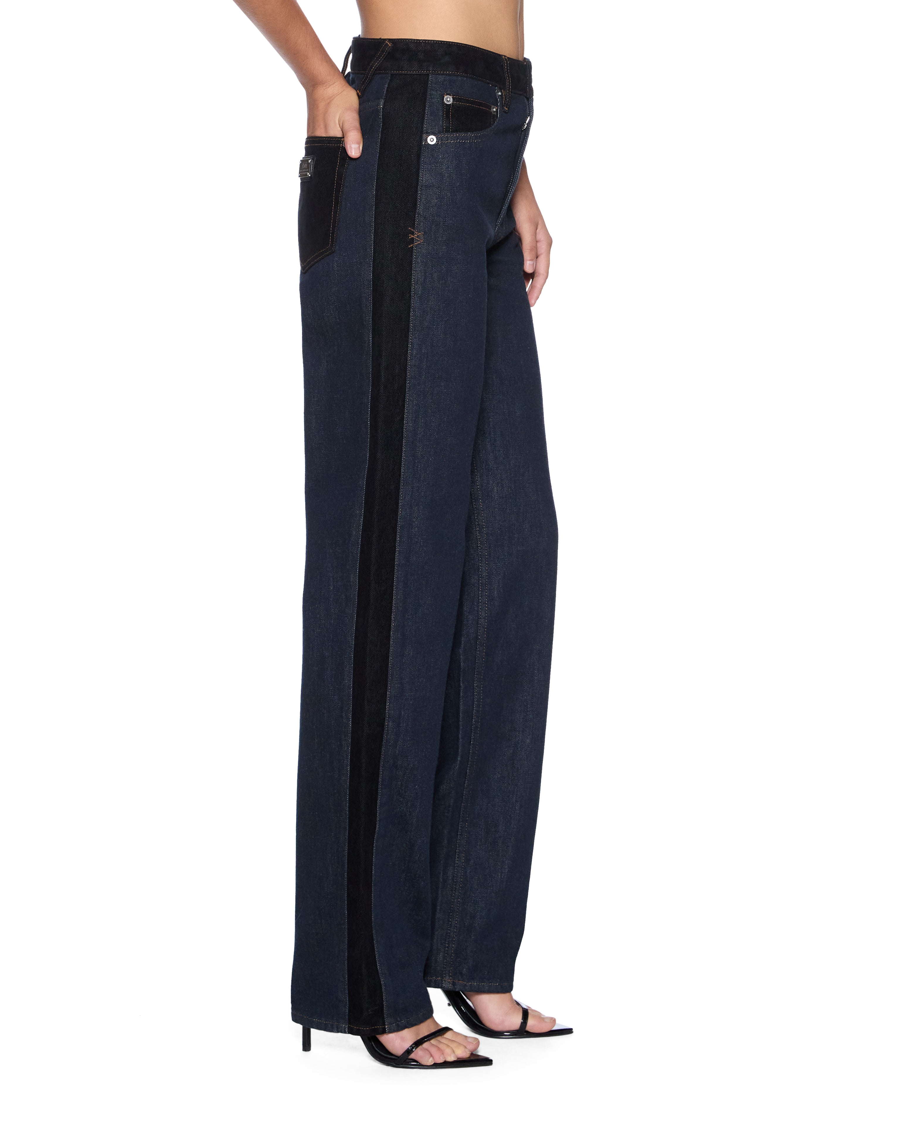 Womens Playback 2.0 Jean Vixen Spliced Straight Denim Jeans | Ksubi ++