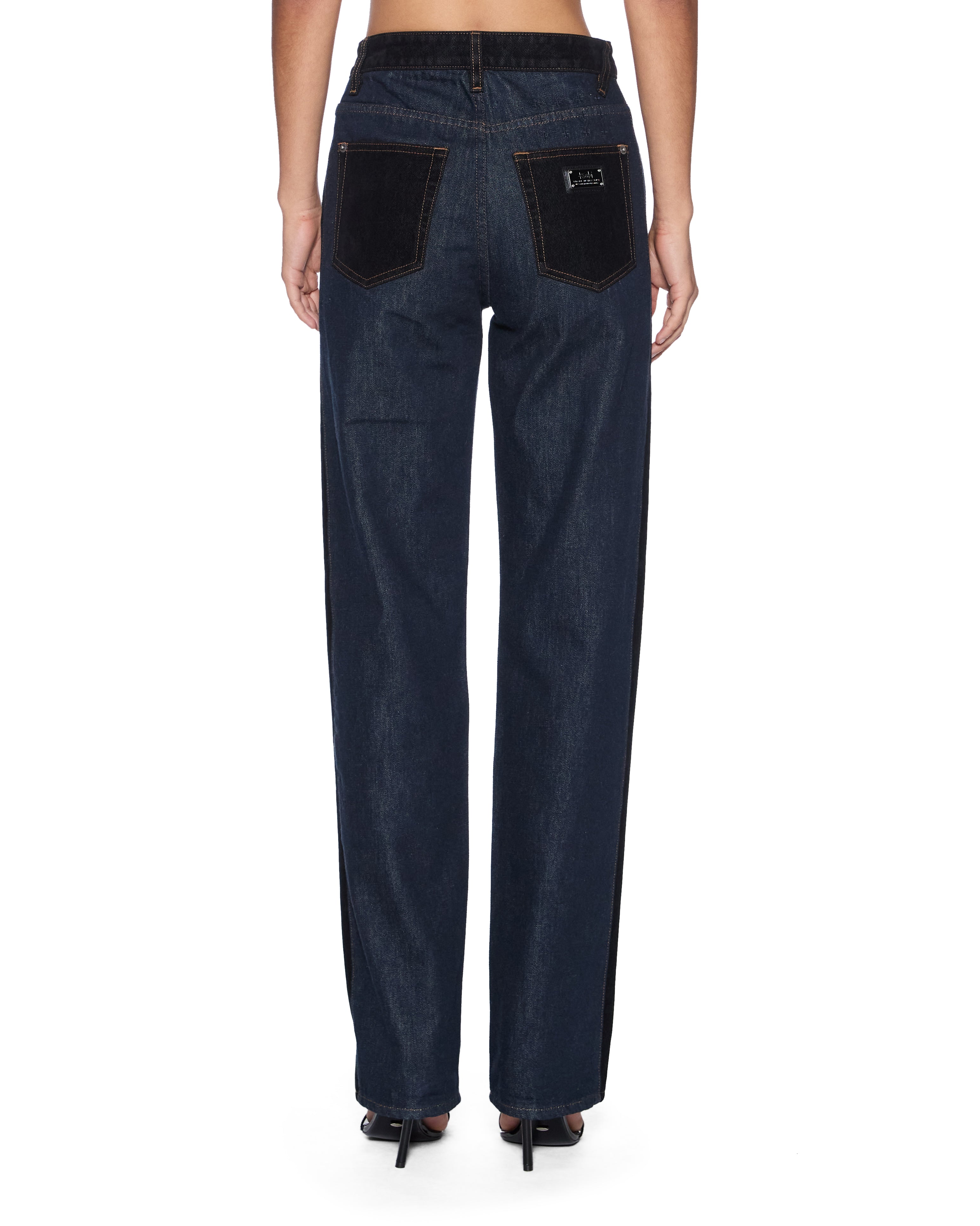 ksubiレザーデニム32 Womens Playback 2.0 Jean Vixen Spliced Straight Denim Jeans | Ksubi ++