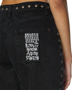 Womens Relax Jean Vice Relaxed Denim Jeans - Black