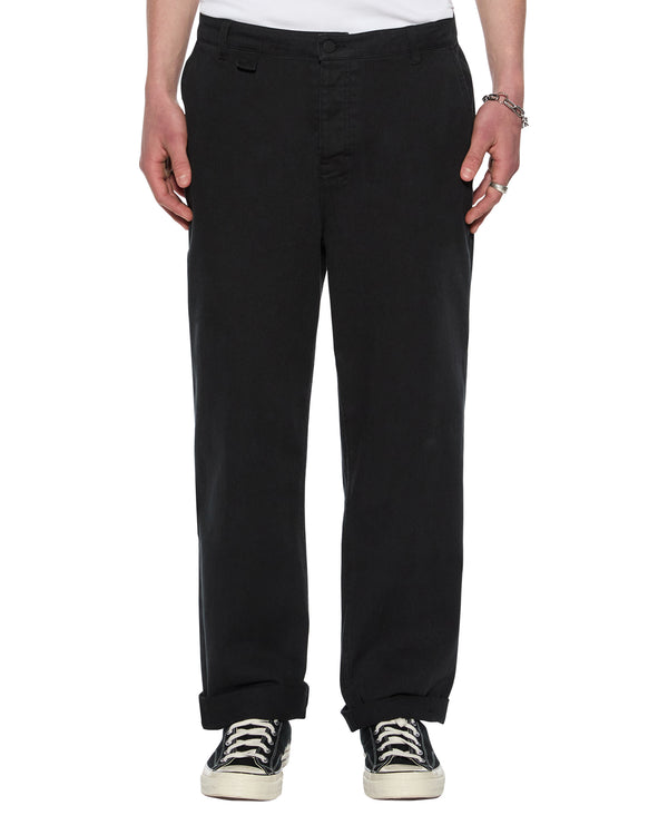 Mens Rival Chino Trouser Black Pants | Ksubi ++