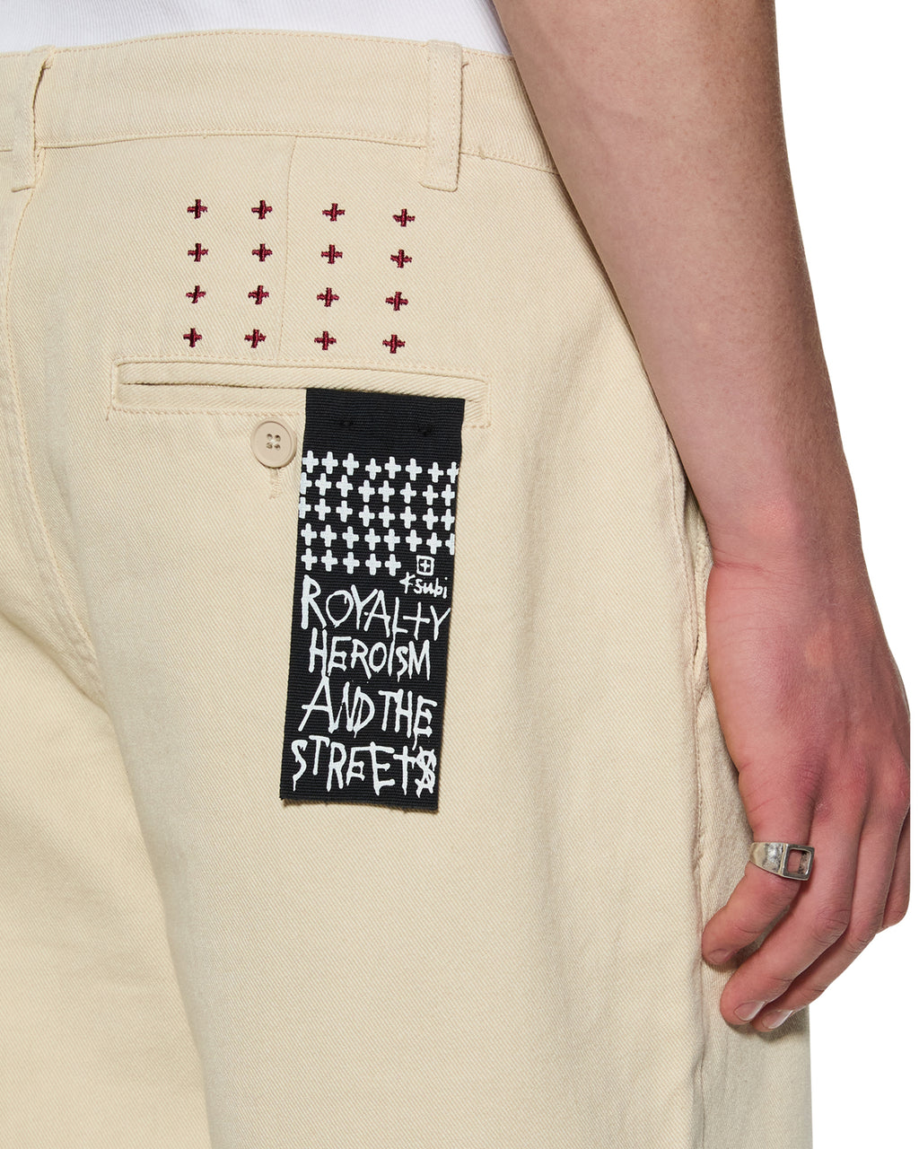 Mens Rival Chino Trouser Desert Straight Pants - Tan