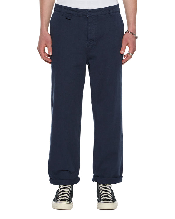 Mens Rival Chino Trouser Navy Pants | Ksubi ++