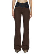 WOMENS SOHO JEAN ORIGINAL SPLICED DENIM JEANS