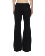WOMENS SOHO LO JET BLACK DENIM JEANS