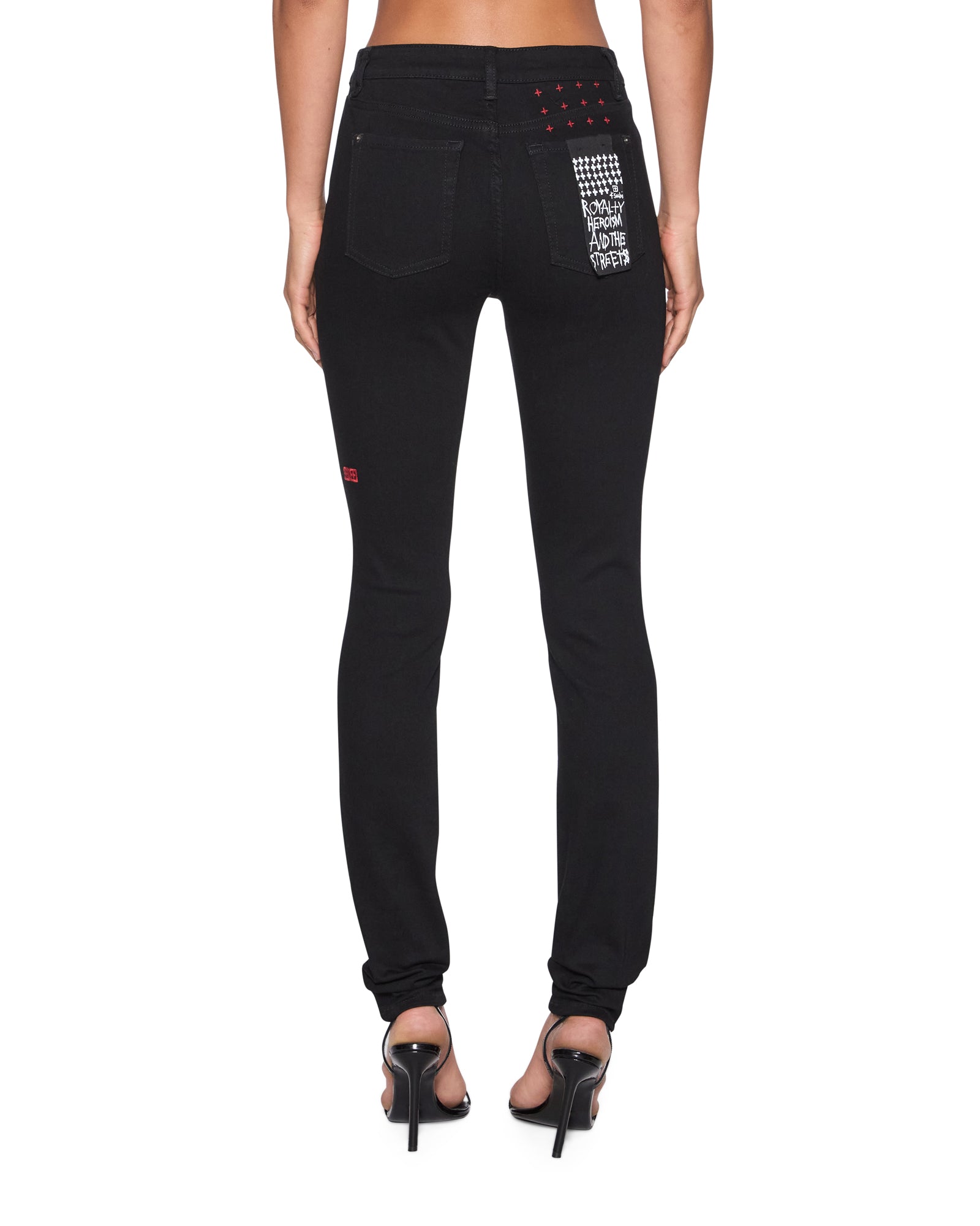 Womens Spray On Xtra Nightfall Skinny Denim Jeans | Ksubi ++