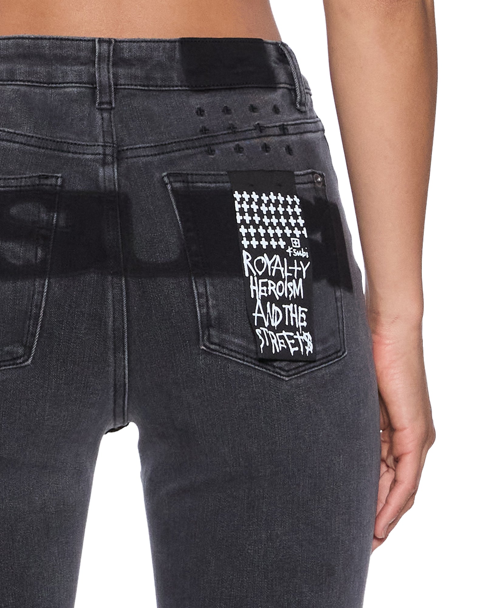 WOMENS  SPRAY ON XTRA SOTT NIGHTSHADE SKINNY DENIM JEANS