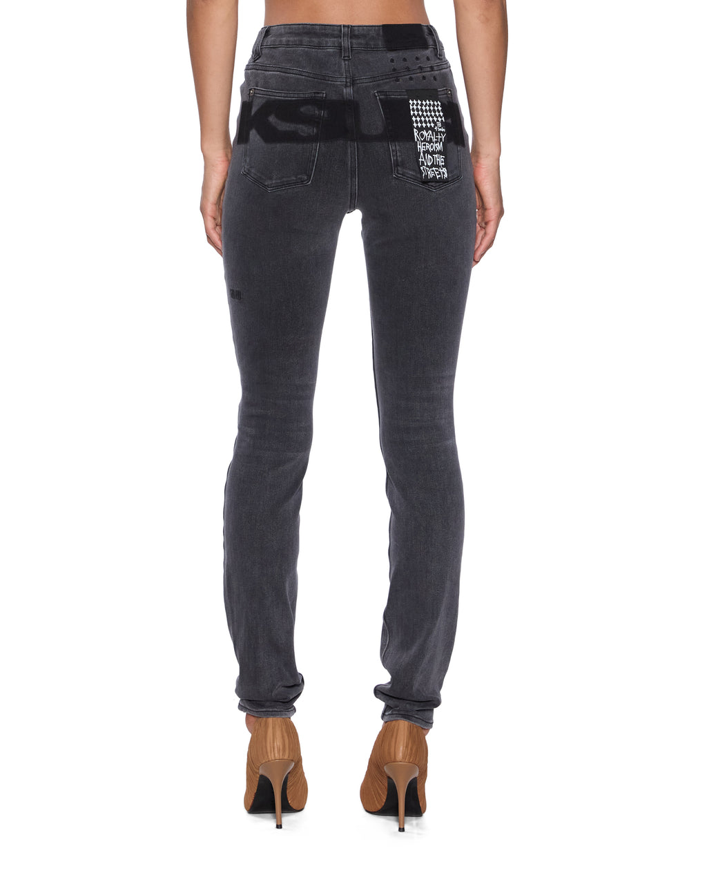 WOMENS SPRAY ON XTRA SOTT NIGHTSHADE DENIM JEANS