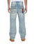 MENS  KSUBI X ALICE HOLLYWOOD TORO PUNK BOOTCUT DENIM JEANS