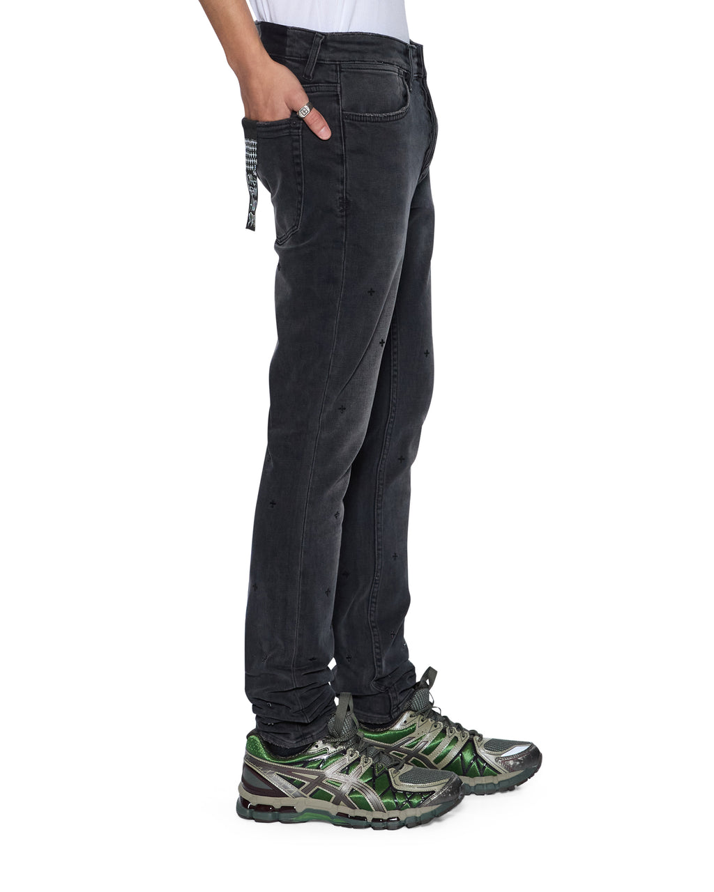 MENS VAN WINKLE 3RD DEGREE BLACK 99 DENIM JEANS
