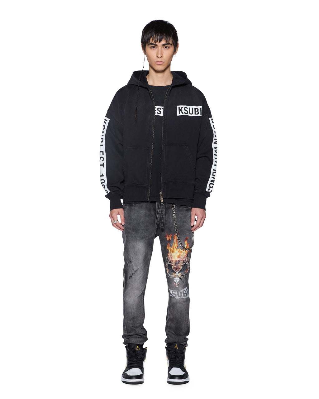 MENS VAN WINKLE ASHER KINGS DENIM JEANS