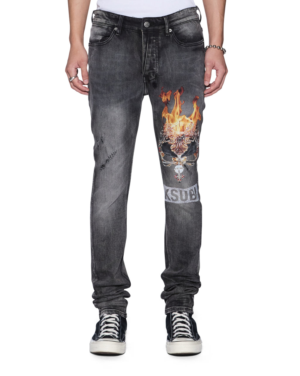 MENS VAN WINKLE ASHER KINGS DENIM JEANS
