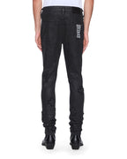 MENS VAN WINKLE BACKSTAGE BLACK KRAFTWERK DENIM JEANS