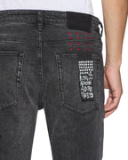 MENS VAN WINKLE BLAKK METAL PAISE DENIM JEANS
