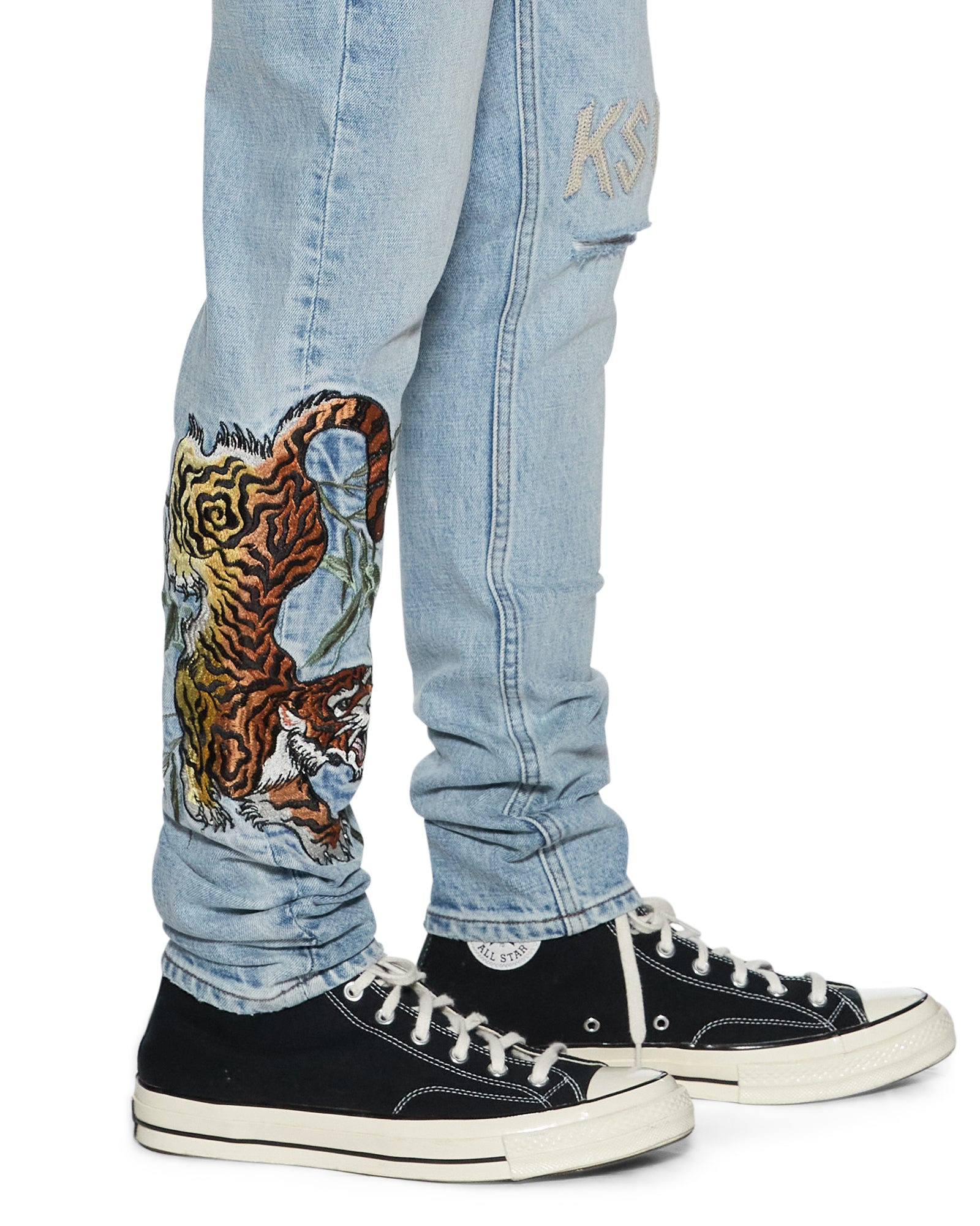 Mens Van Winkle Duke 4eva Skinny Denim Jeans | Ksubi ++