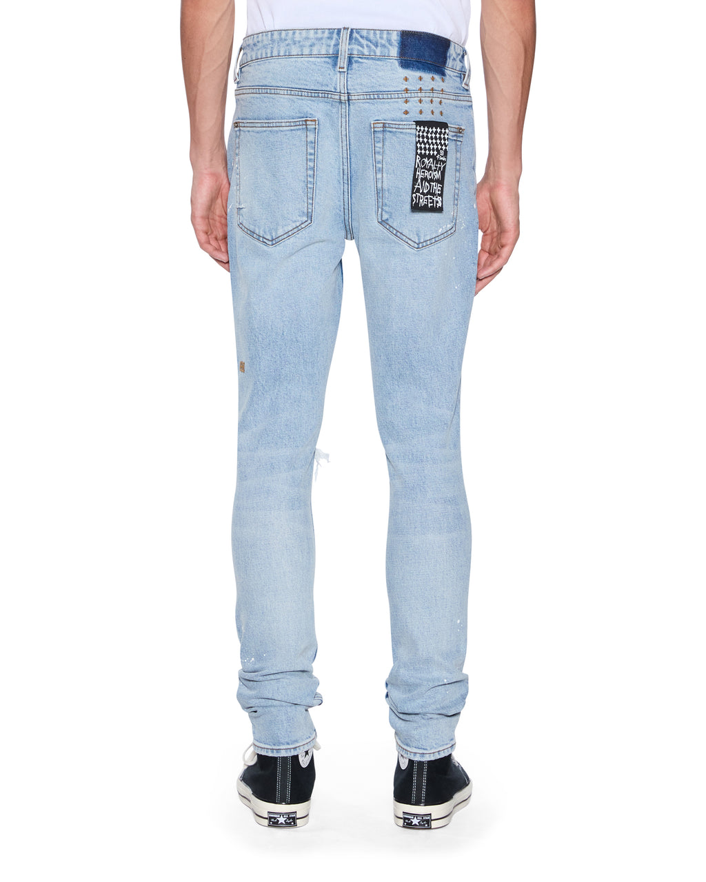 MENS VAN WINKLE DUKE BLUE DENIM JEANS