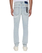 MENS VAN WINKLE FROST BLUE ARCH DENIM JEANS
