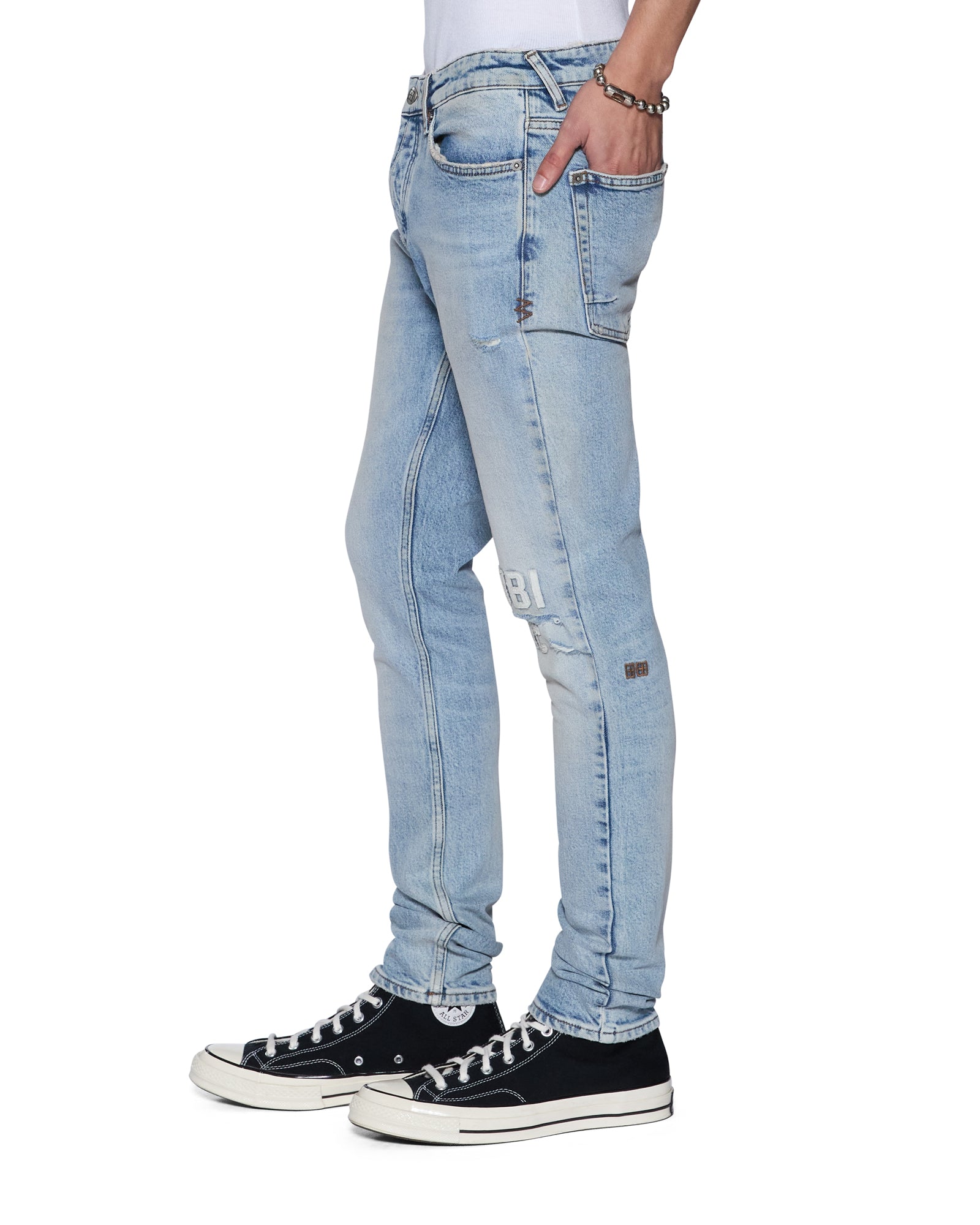 たか@プロフ見てから購入お願いします ★⭕️ ksubi jeans Mens Van Winkle Kasper Blue Skinny Denim Jeans | Ksubi ++