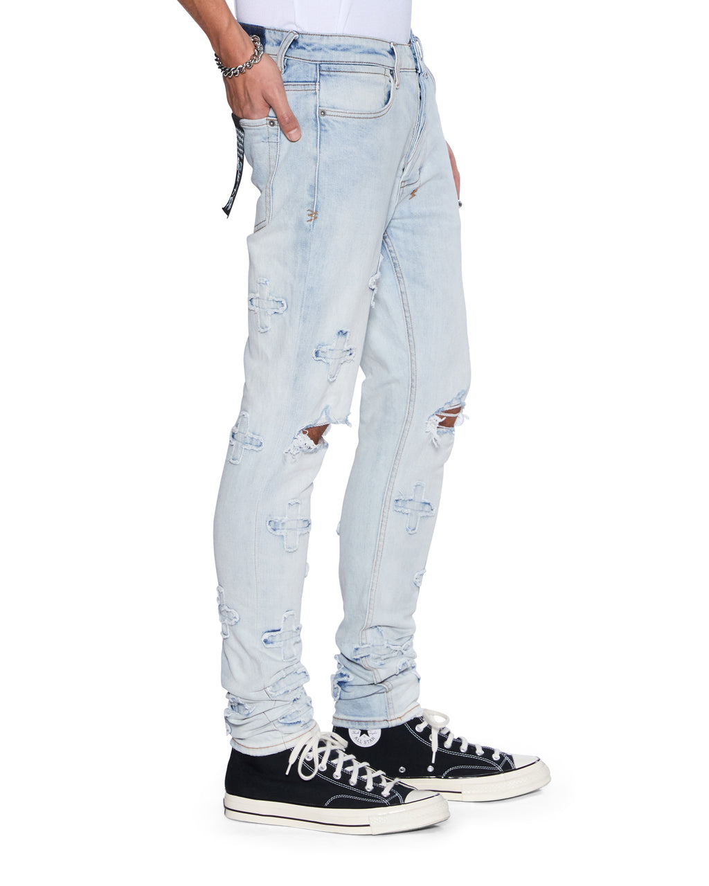 MENS VAN WINKLE KRAFTWERK DENIM JEANS