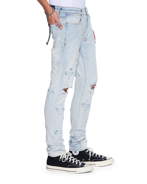 Mens Van Winkle Kraftwerk Skinny Denim Jeans | Ksubi ++
