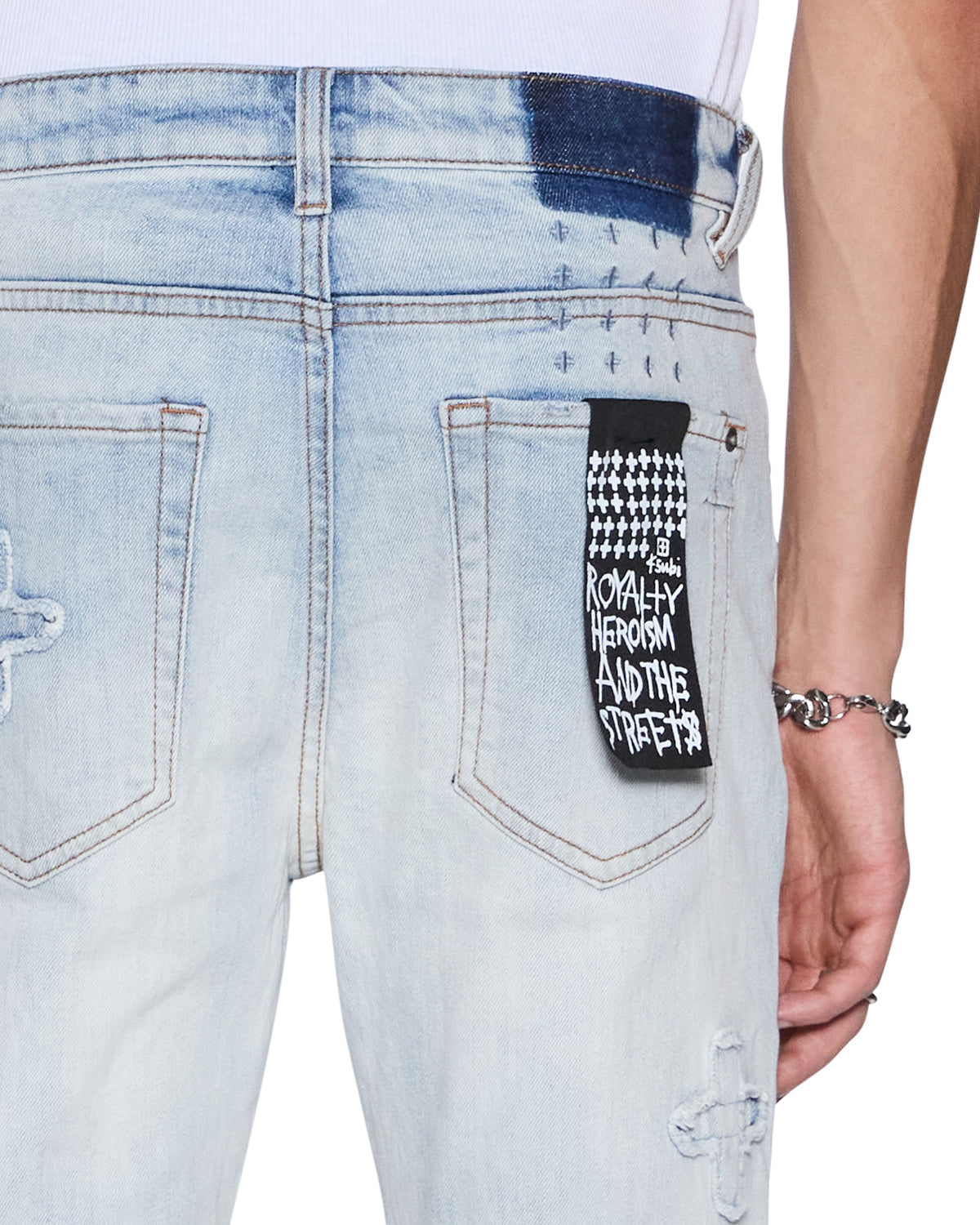 MENS VAN WINKLE KRAFTWERK DENIM JEANS