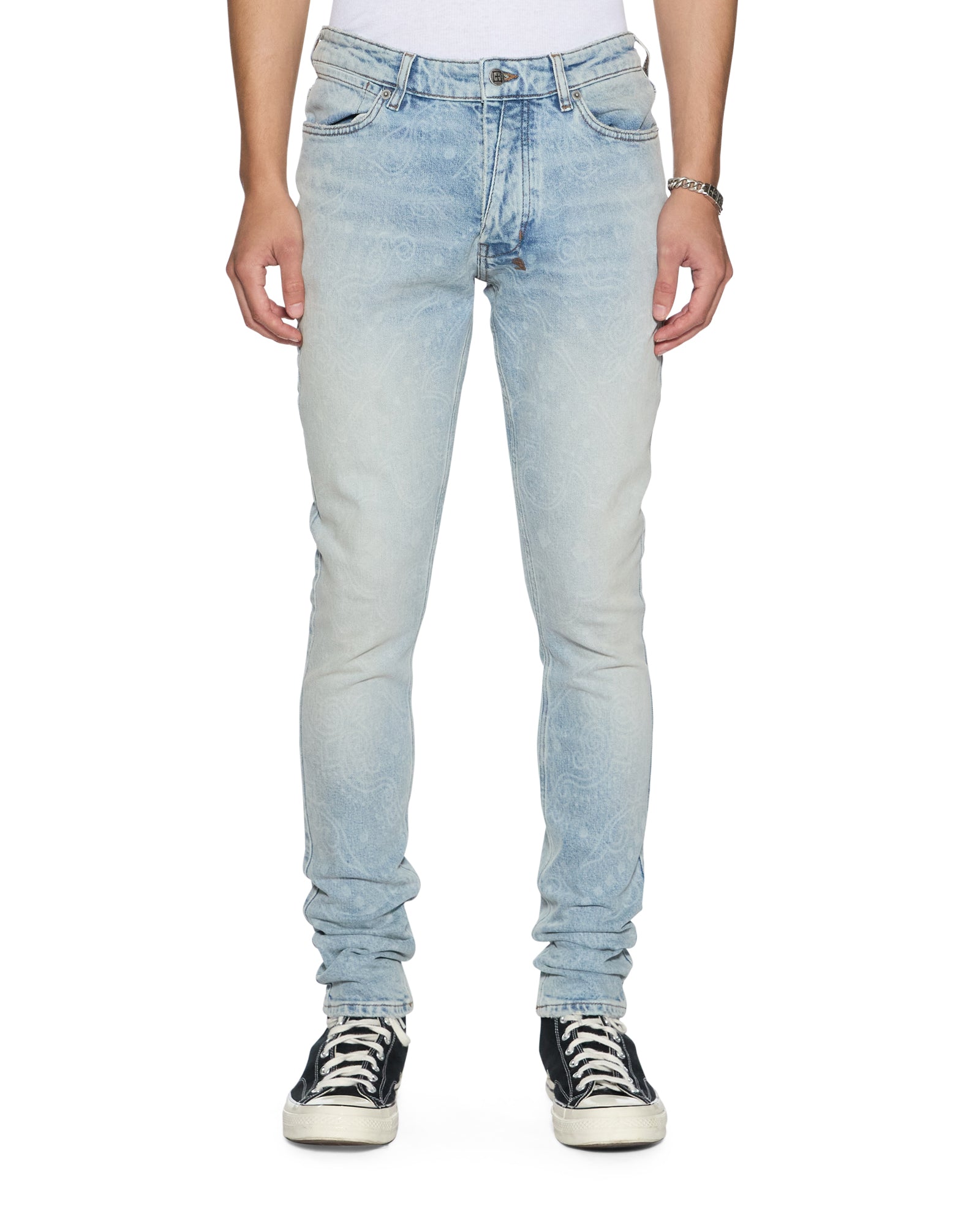 Mens Van Winkle Krystal Paise Skinny Denim Jeans | Ksubi ++