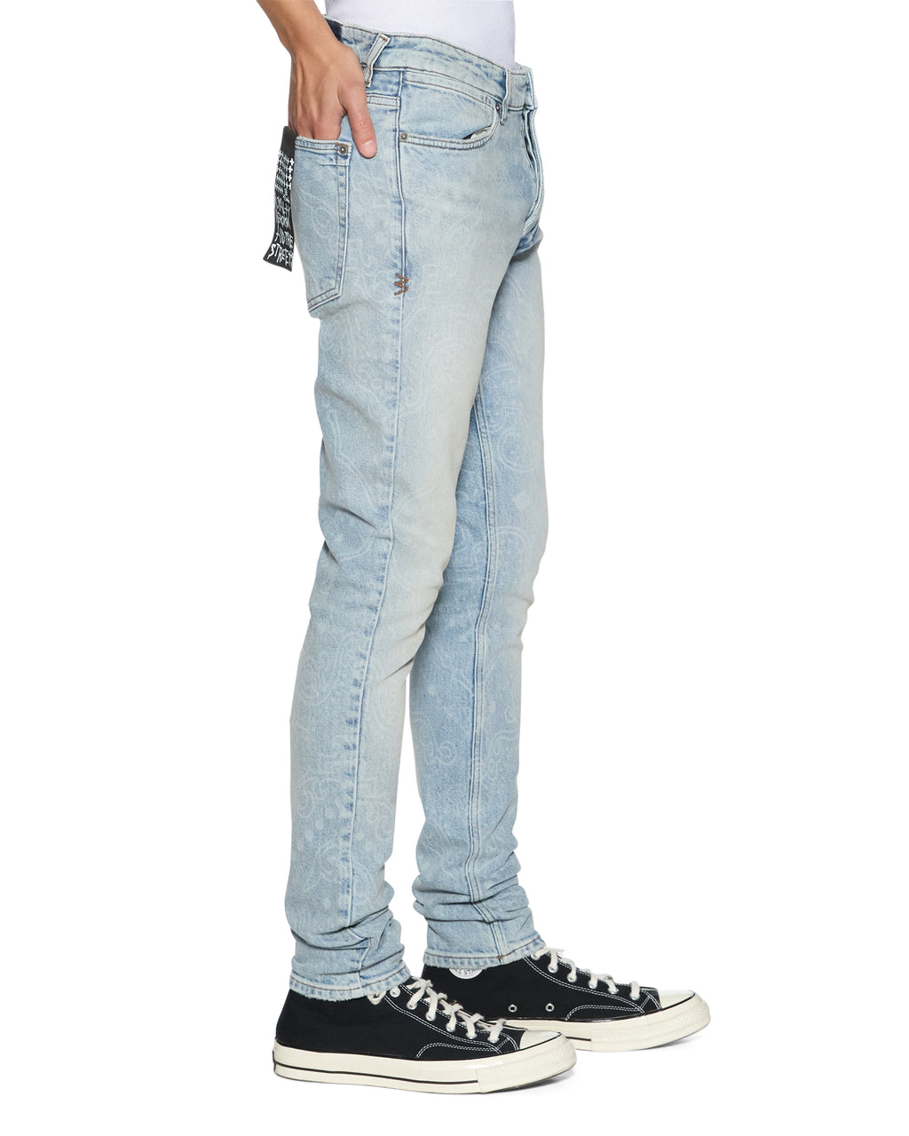 MENS VAN WINKLE KRYSTAL PAISE DENIM JEANS