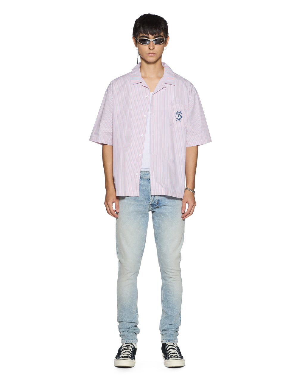 MENS VAN WINKLE KRYSTAL PAISE DENIM JEANS