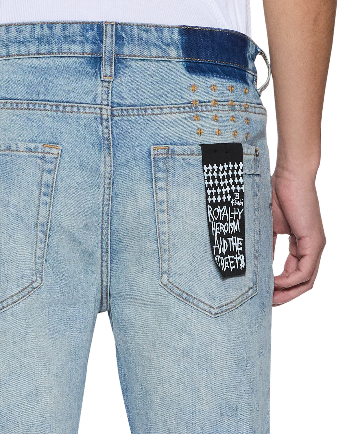 Mens Van Winkle Manhattan 1999 Skinny Denim Jeans - Denim