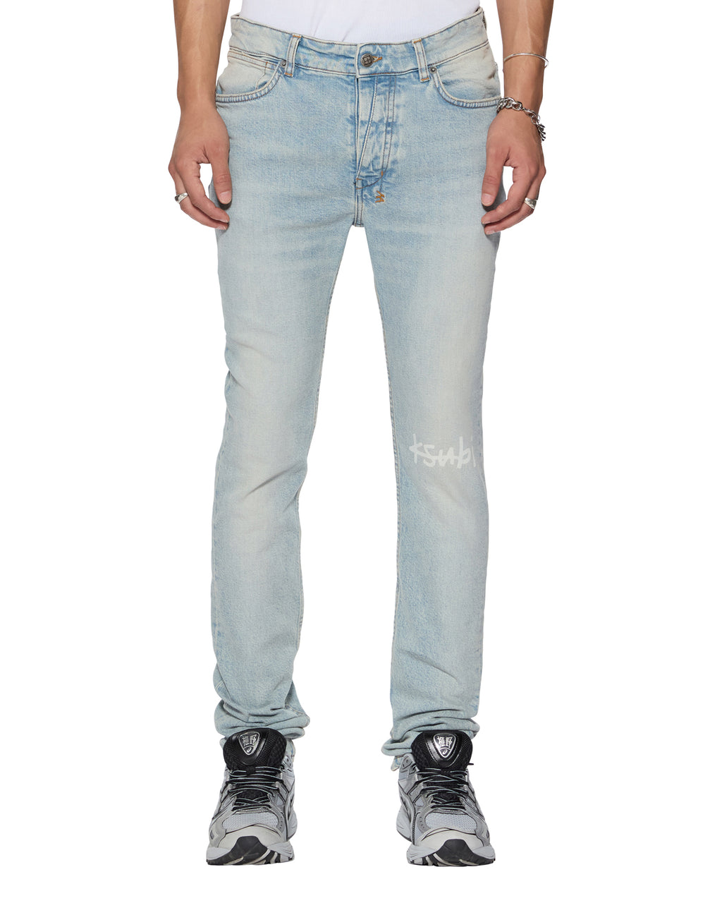 Mens Van Winkle Paragon 1999 Skinny Denim Jeans - Denim