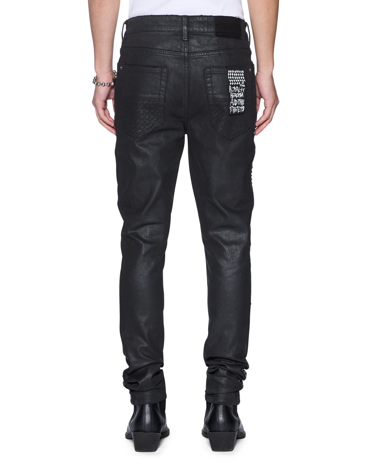 Mens Van Winkle Plus Studded Skinny Denim Jeans | Ksubi ++