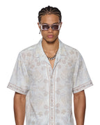 Mens Eternity Ekcess Resort Ss Shirt Oversized Shirts - Blue