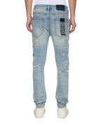 MENS VAN WINKLE SCATTER BLUE DENIM JEANS