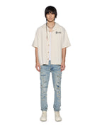 MENS VAN WINKLE SCATTER BLUE DENIM JEANS