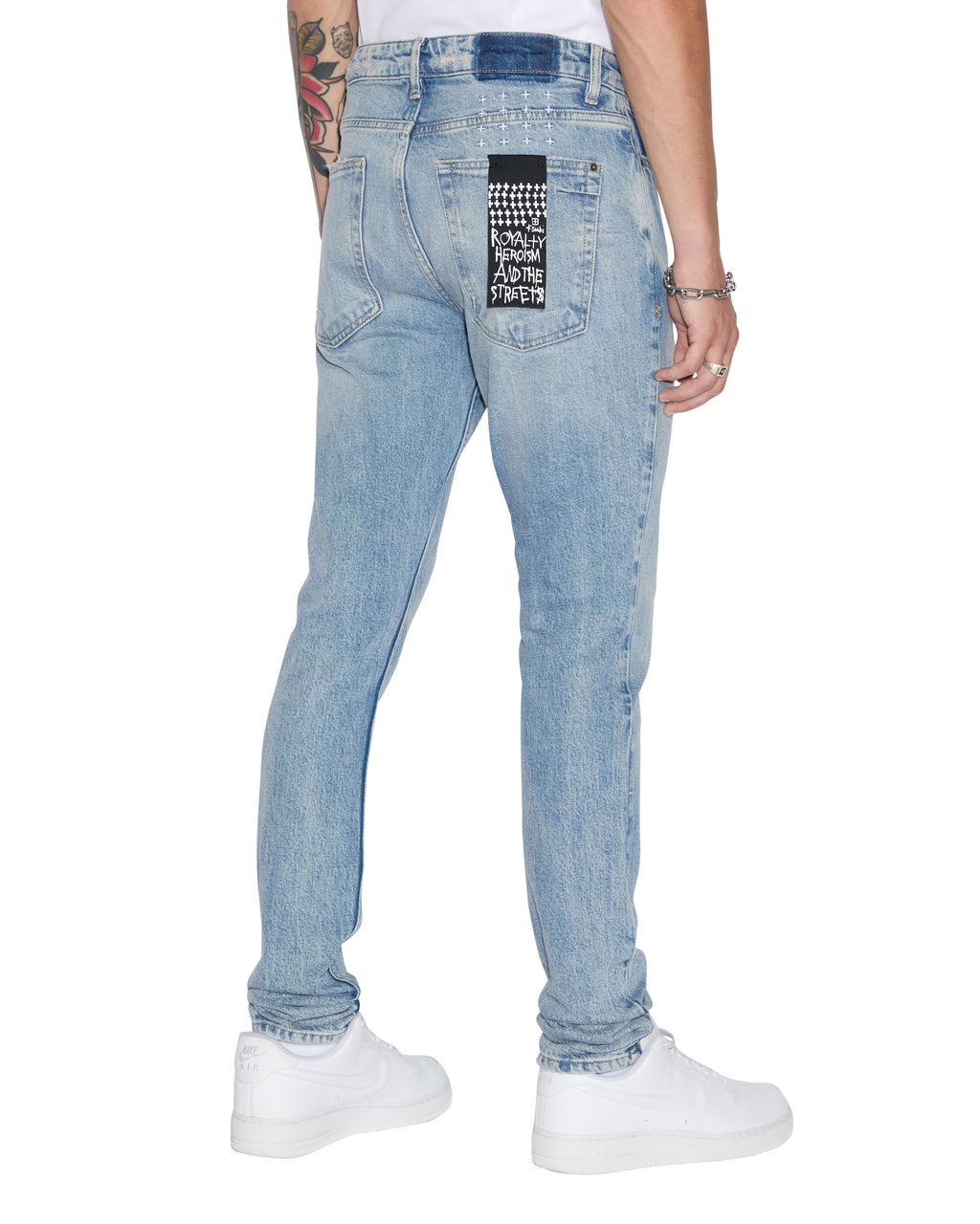 Mens Van Winkle Nu Heritage Skinny Denim Jeans - Denim