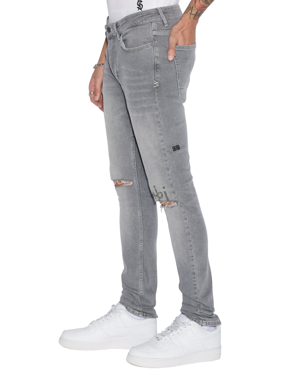 MENS VAN WINKLE THRIFTED DENIM JEANS
