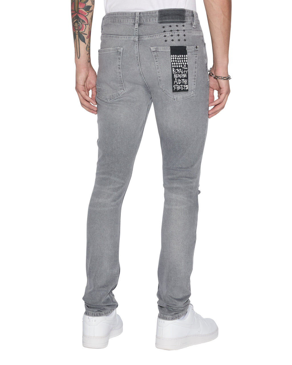 MENS VAN WINKLE THRIFTED DENIM JEANS